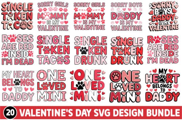 Download Valentine's Day SVG Retro Design Bundle - Premium Resources